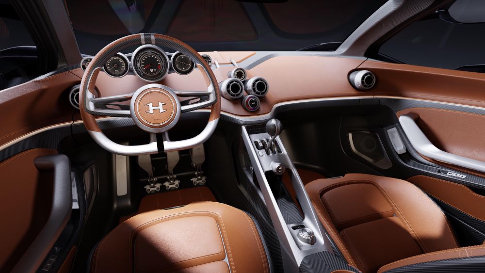 Interior of the Blackbird.